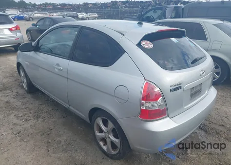 2007 Hyundai Accent Se из США, поврежденный, VIN KMHCN36C27U053055